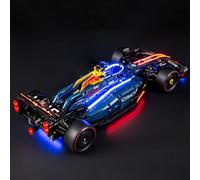 GEAMENT Set di Luci LED Compatibile Con LEGO Monoposto F1 Oracle Red Bull Racing RB20 Technic 42206 (Modello di mattoncini non incluso)