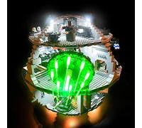 GEAMENT Set di Luci LED Compatibile Con LEGO Morte Nera (Death Star) - Kit Di Illuminazione per Star Wars 75159 & 10188 Modello da Costruire (LEGO set Non Incluso)