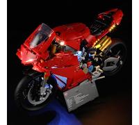 GEAMENT Set di Luci LED Compatibile Con LEGO Motocicletta Ducati Panigale V4 S Technic 42202 (Modello di mattoncini non incluso)