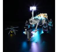 GEAMENT Set di Luci LED Compatibile Con LEGO NASA Mars Rover Perseverance - Kit Di Illuminazione per Technic 42158 (Modello di mattoncini non incluso)
