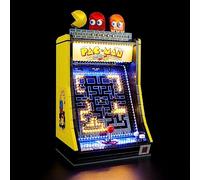 GEAMENT Set di Luci LED Compatibile Con LEGO PAC MAN Arcade - Kit Di Illuminazione per Icons 10323 Modello da Costruire (Modello di mattoncini non incluso)