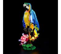 GEAMENT Set di Luci LED Compatibile Con LEGO Pappagallo esotico (Exotic Parrot) - Kit Di Illuminazione per Creator 31136 (Modello di mattoncini non incluso)