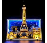GEAMENT Set di Luci LED Compatibile Con LEGO Parigi - La città dell’amore | Compatibile Con Architecture 21064 Paris - City of Love (Modello di mattoncini non incluso)