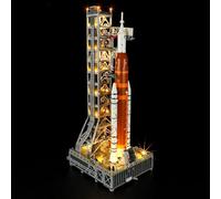 GEAMENT Set di Luci LED Compatibile Con LEGO Sistema di lancio spaziale NASA Artemis - Kit Di Illuminazione per Icons 10341 (LEGO set Non Incluso)