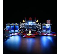GEAMENT Set di Luci LED Compatibile Con LEGO Spider-Man Attack on The Spider Lair - Kit Di Illuminazione per Spider-Man 76175 (LEGO set Non Incluso)