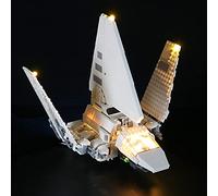 GEAMENT Set di Luci LED Compatibile Con LEGO Star Wars Imperial Shuttle - Kit Di Illuminazione per Star Wars 75302 Modello da Costruire (LEGO set Non Incluso)