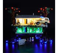 GEAMENT Set di Luci LED Compatibile Con LEGO Stranger Things The Upside Down (The Other Side) - Kit Di Illuminazione per 75810 (Modello di mattoncini non incluso)