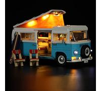 GEAMENT Set di Luci LED Compatibile Con LEGO T2 Camper Van - Kit Di Illuminazione per Creator 10279 (Modello di mattoncini non incluso)