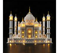 GEAMENT Set di Luci LED Compatibile Con LEGO Taj Mahal - Kit Di Illuminazione per Creator 10256 Modello da Costruire (Modello di mattoncini non incluso)