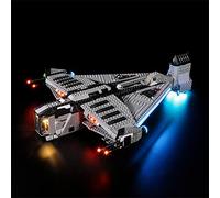 GEAMENT Set di Luci LED Compatibile Con LEGO The Justifier - Kit Di Illuminazione per Star Wars 75323 Modello da Costruire (LEGO set Non Incluso)
