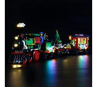 GEAMENT Set di Luci LED Compatibile Con LEGO Treno di Natale (Winter Holiday Train) - Kit Di Illuminazione per Creator 10254 (LEGO set Non Incluso)