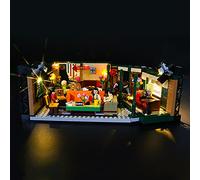 GEAMENT Set di Luci LED per Central Perk della Serie TV Friends - Kit di Illuminazione Compatibile Con LEGO Ideas 21319 (Modello di mattoncini Non Incluso)