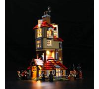 GEAMENT Set di Luci LED per Harry Potter Attacco alla Tana Modello da Costruire - Kit di illuminazione compatibile con LEGO Attack on The Burrow 75980 (Lego set non incluso)(con istruzioni)