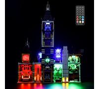 GEAMENT Set di Luci LED (Telecomando) Compatibile Con LEGO Haunted House - Kit Di Illuminazione per Creator 10273 (LEGO set Non Incluso)