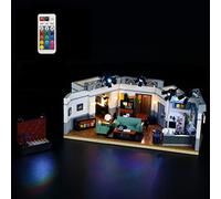 GEAMENT Set di Luci LED (Telecomando) Compatibile Con LEGO Ideas Seinfeld - Kit Di Illuminazione per Ideas 21328 Modello da Costruire (LEGO set Non Incluso)