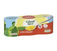 Géant Vert Granturco extra croccante - Le 3 confezioni da 140 g netto scolato