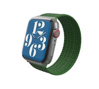 Gear 4 Zagg Cinturino intrecciato per orologio unisex, Verde foresta, 45/44/42mm - L, Bohémien