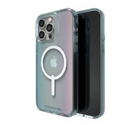 Gear 4 ZAGG Milan Snap D30 - Custodia protettiva compatibile con iPhone 14 Max, sottile, antiurto, ricarica wireless (Aurora Ombre)