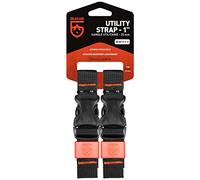 GEAR AID Cinghie di utilità con fibbia a sgancio laterale, sicuro e comprimere campeggio, ciclismo, caccia, attrezzatura nautica, larghezza 2,5 cm, lunghezza 61 cm