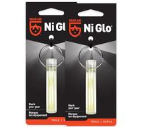 GEAR AID Ni Glo, 2 portachiavi luminosi per campeggio, pesca subacquea e pesca notturna