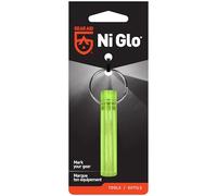 Gear Aid Ni Glo 2” UV Rechargeable Glowing Keychain - Multi-Purpose Glow-in-the-Dark Accessory for Camping, Scuba Diving, Night Fishing, Hiking, Emergency Kits, and Everyday Use