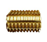 Gear Hob, Fresa for creatore RPP8, puleggia dentata RPP8M, fresa a rulli for puleggia sincrona,in parts(27mm Yellow Coated,20-60 Teeth)