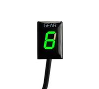 Gear Indicator Monte Compatibile con KFX450R per KVF750 ATV 2008 2009 2010 per ZRX1200 Daeg per VN1700 2009 2010 Indicatore Marcia Motociclette 1-6 Display Digitale Visualizzazione della Marcia