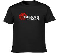 Gear of War Men's T-Shirt Casual Graphic Tee Black 3XL