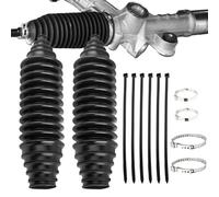Gear Rack Bellow Kits - per interna in silicone - Set di protezione - Manubrio durevole Castello e resistente agli urti - Copertura Rod End per auto