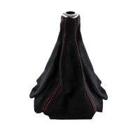 Gear Shift Shifter Knob Boot Gaiter Cover Suede Leather fr Universal