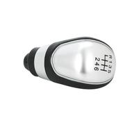 Gear Shifter Manopola Per Ford MK7 MK2 FL 2008-2012 2013 2014 2015 5/6 Velocità Pomello Del Cambio Auto Leva Testa Maniglia Pomelli Leva Cambio Auto(Silver 6 thread)