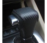 Gear Shifter Manopola Per VW Per Golf 6 Per Passat Per Tiguan Per Touran Pomello Del Cambio Automatico Custodia In Pelle Nera Copri Pomello Cambio Per Auto Pomelli Leva Cambio Auto(Carbon with Black)