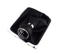 Gear Shifter Manopola Per VW Per Passat B6 2005-2011 5 6 Marce Pomello Del Cambio Nero Cuffia Del Pomello Del Cambio Telaio Pomelli Leva Cambio Auto(1)