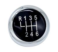 Gear Shifter Manopola Per VW Per Passat B6 2005-2011 B7 2010-2014 CC 2009-2012 Pomello Del Cambio A 5/6 Velocità Stemma Copri Emblema Pomelli Leva Cambio Auto(6speed)