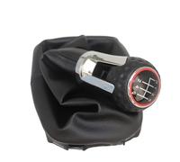 Gear Shifter Manopola Per VW Per Sharan 2 II MK2 (7M) 2001-2010 6 Velocità Cuffia Leva Cambio Sovraccoperta Antipolvere Maniglie Cambio Leva Cambio Copertura Pomelli Leva Cambio Auto(6 speed Type 7)