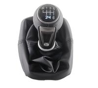 Gear Shifter Manopola Per VW Per Sharan 2 II MK2 (7M) 2001-2010 6 Velocità Cuffia Leva Cambio Sovraccoperta Antipolvere Maniglie Cambio Leva Cambio Copertura Pomelli Leva Cambio Auto(6 speed Type 8)