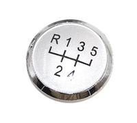 Gear Shifter Manopola Per VW Transporter T5 T5.1 Gp 2003-2011 Pomello Del Cambio A 5/6 Velocità Stemma Di Ricambio Pomelli Leva Cambio Auto(5 speed silver)