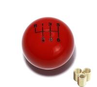 Gear Shifter Manopola Universale A 6 Velocità A Forma Di Palla In Acrilico Per Auto Pomello Del Cambio Pomello Cambio Auto(6 speed red)