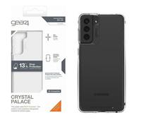 Gear4 Custodia Trasparente per Samsung Galaxy S21+5g Cristallo Palace D3O Shock