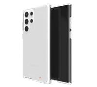 Gear4 Custodia trasparente per Samsung Galaxy S22 Ultra, compatibile con ricarica wireless, sottile e leggera [protezione dagli impatti D30] Crystal Palace Series, trasparente