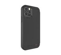 Gear4 Wembley Flip Wilma Compatible with iPhone 12 Plus/iPhone 12 Pro 6.1 Case, Advanced Impact Protection with Integrated D3O Technology, Anti-Yellowing, Phone Cover - Black, 42174