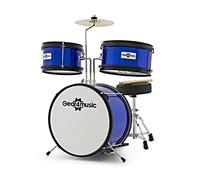 Gear4music Batteria Acustica per Bambini Principianti Da 3 a 6 anni con Accessori