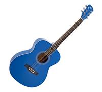 Gear4music - Chitarra acustica per studenti, colore: blu