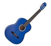 Gear4music, chitarra classica, blu scuro