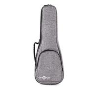gear4music Custodia Morbida per Ukulele Soprano di Alta QualitÃ, Grigio