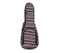 gear4music Custodia Premium per Ukulele Concert, Aztec | Progettata Specificamente per Proteggere gli Ukulele Concert, Design Azteco Sorprendente, Protegge da Polvere e Graffi