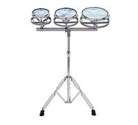Gear4music Rototom Set di tre pezzi con supporto e staffa di montaggio