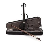 Gear4music Violino elettrico Full Size, Nero