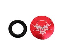 Geardeangloow Lega Bike Crank Cap Bicicletta Guarnitura Copertura Bullone di Fissaggio Antipolvere rosso