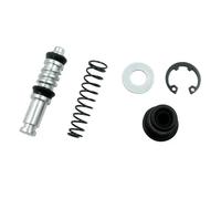 GearDrivex Arretratore Pistoncini Kit di Riparazione per Pompa Freno a Disco per Moto, Cilindro Principale Anteriore e Posteriore, pistone, paraolio, vaschetta in Pelle(007(14MM))